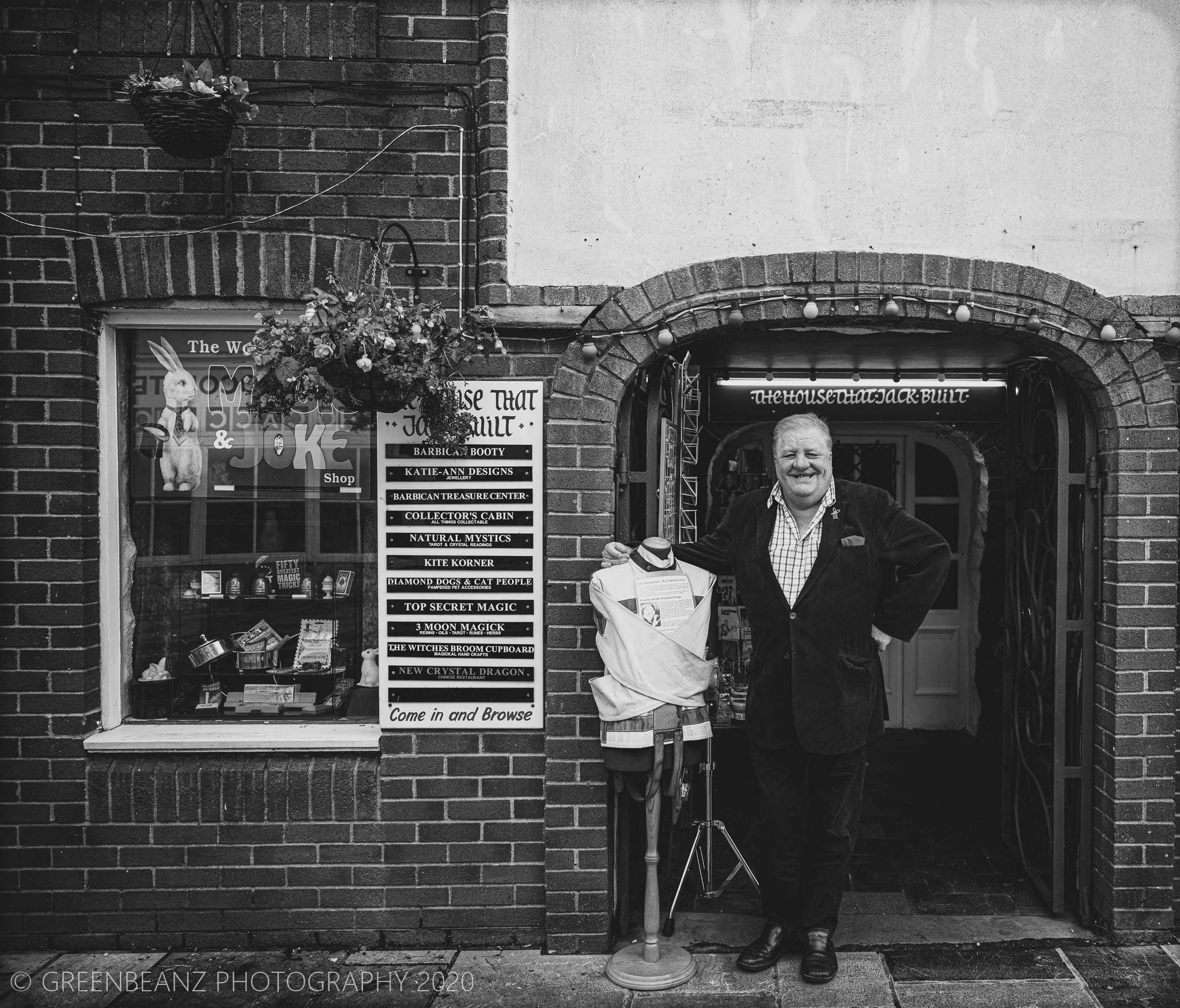 'Top Secret Magic' part of the Plymouth Barbican 'Southside Street Traders' project